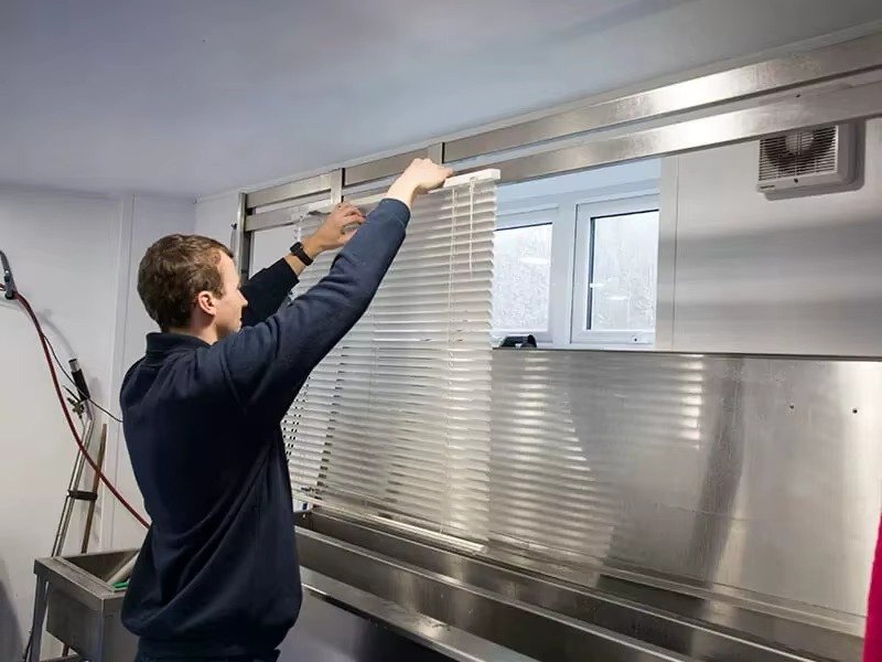 Limpieza de cortinas por ultrasonido