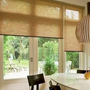 Cortinas Roller - Estilo Rústico