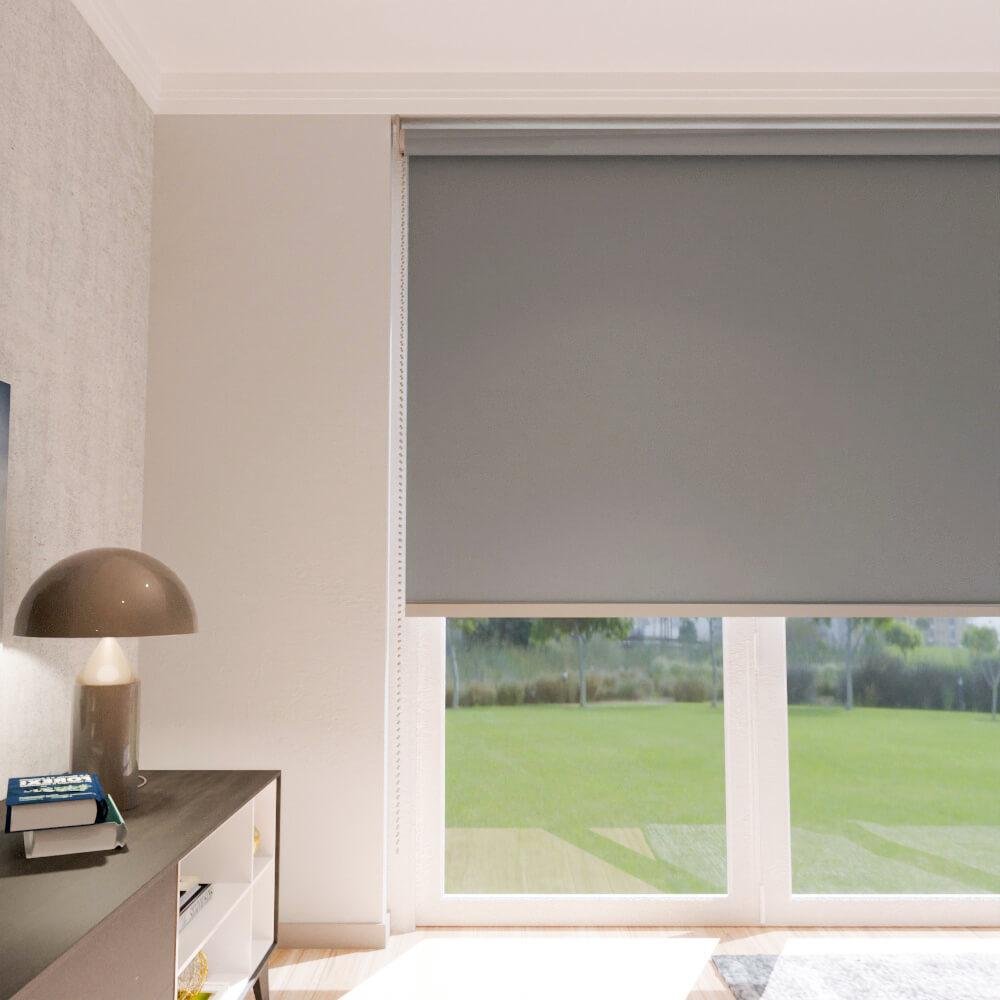 Mascota cómoda en su cama